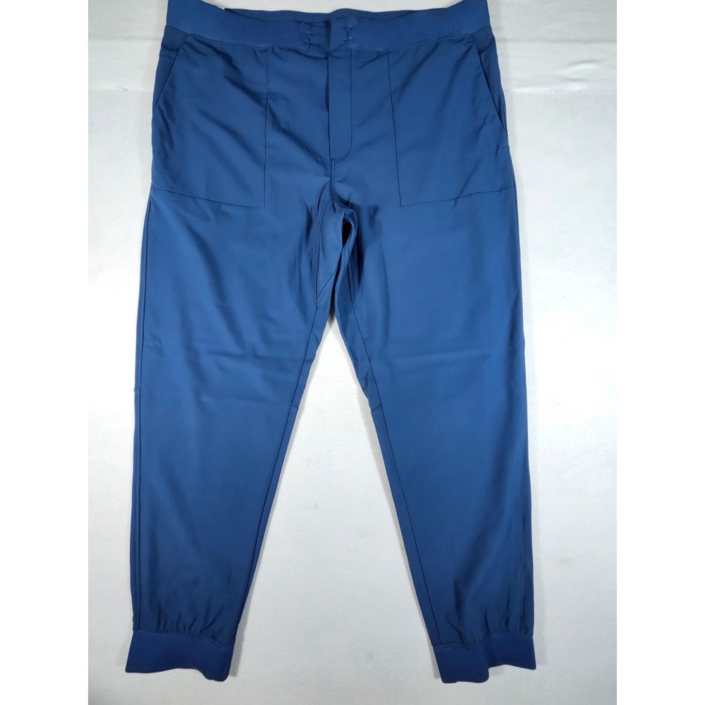 Original Penguin Sport Mens XL Blue Joggers Moisture Wicking Athletic Pants‎ NWT